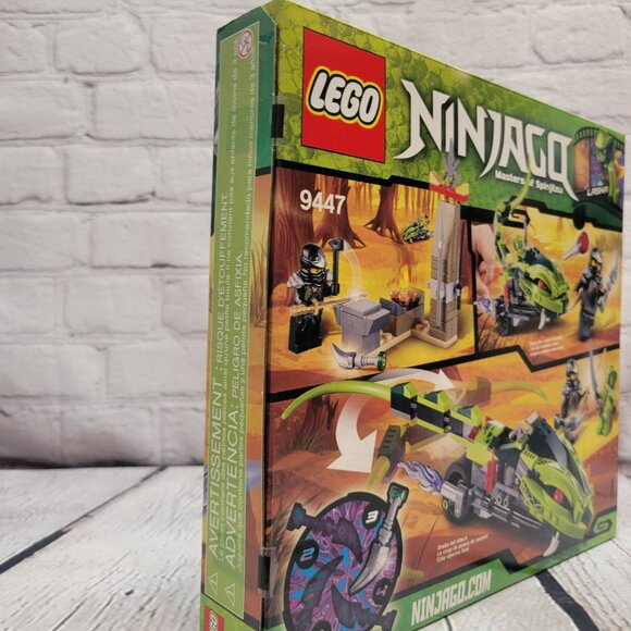 LEGO Ninjago Rise of the Snakes Lasha's Bite Cycle- 9447 - Picture 5 of 8